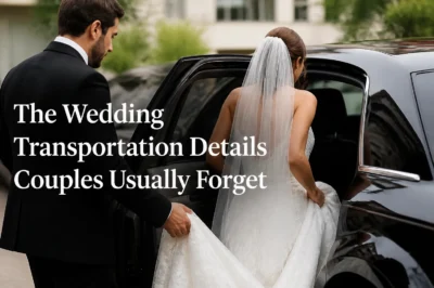 The Wedding Transportation Details Couples Usually Forget