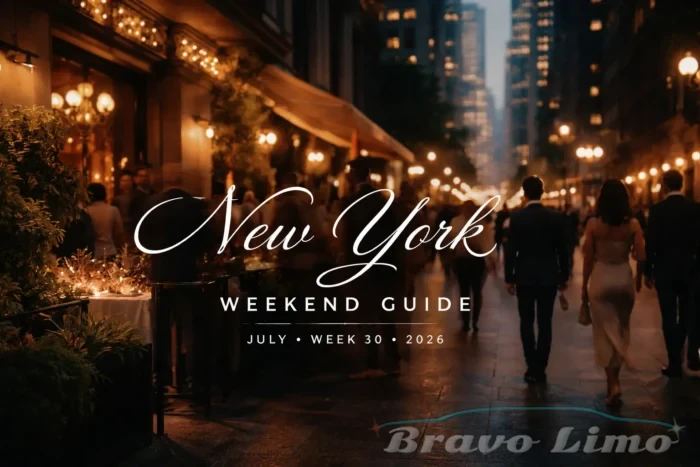 NYC Summer Streets 2026 Limo Guide: July 24–30 Transportation Tips