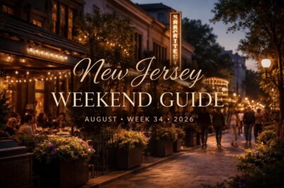 New Jersey Limo Guide: Local Events Aug 22&ndash;28, 2026