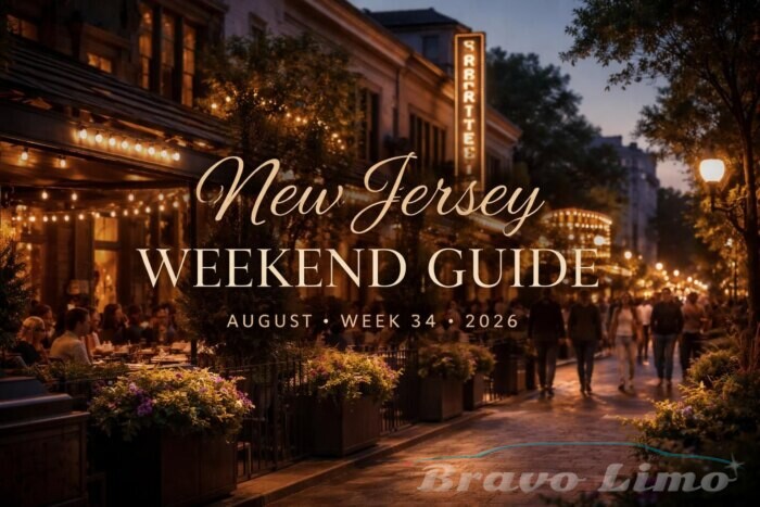 New Jersey Limo Guide: Local Events Aug 22–28, 2026