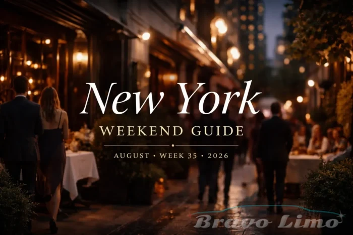 Titanique Limo Guide: NYC Transportation This Week Aug 28–Sep 3