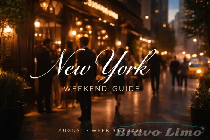 NYC Summer Streets Transportation Guide: Aug 21–27 Limo Guide