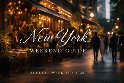 NYC Summer Streets Limo Guide: Aug 14&ndash;20 Transportation