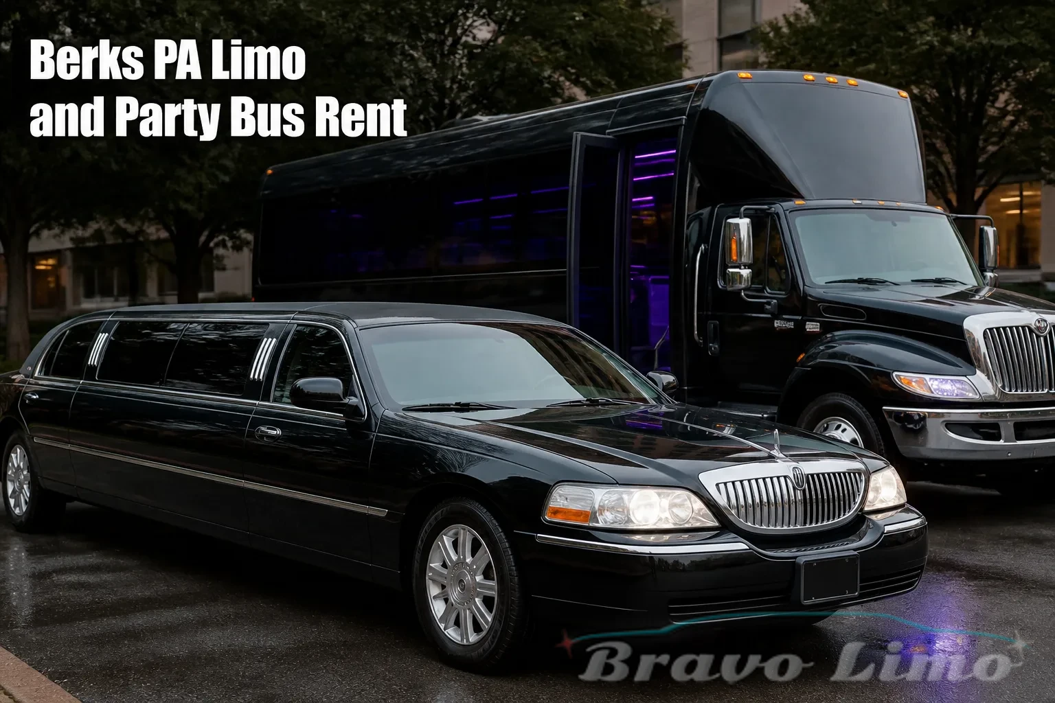 Berks PA Limo and Party Bus Rent