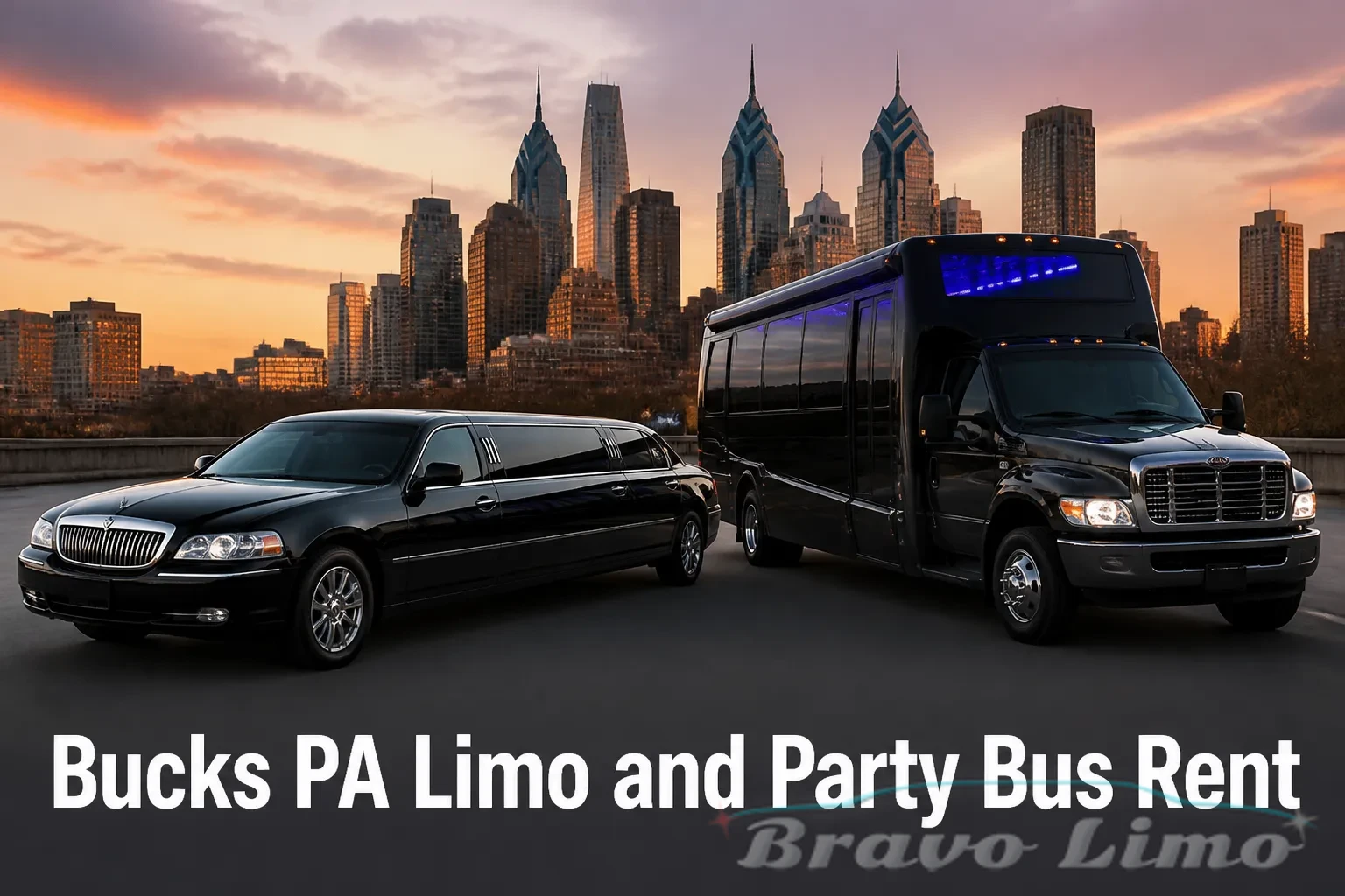 Bucks PA Limo and Party Bus Rent