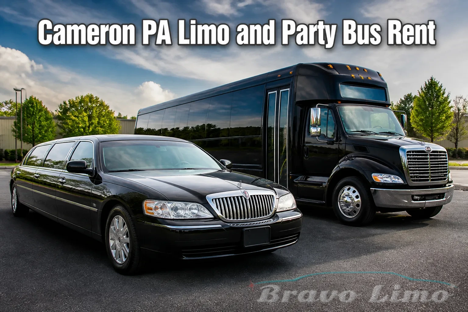 Cameron PA Limo and Party Bus Rent