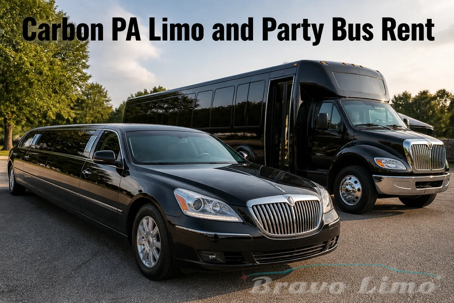 Carbon PA Limo and Party Bus Rent