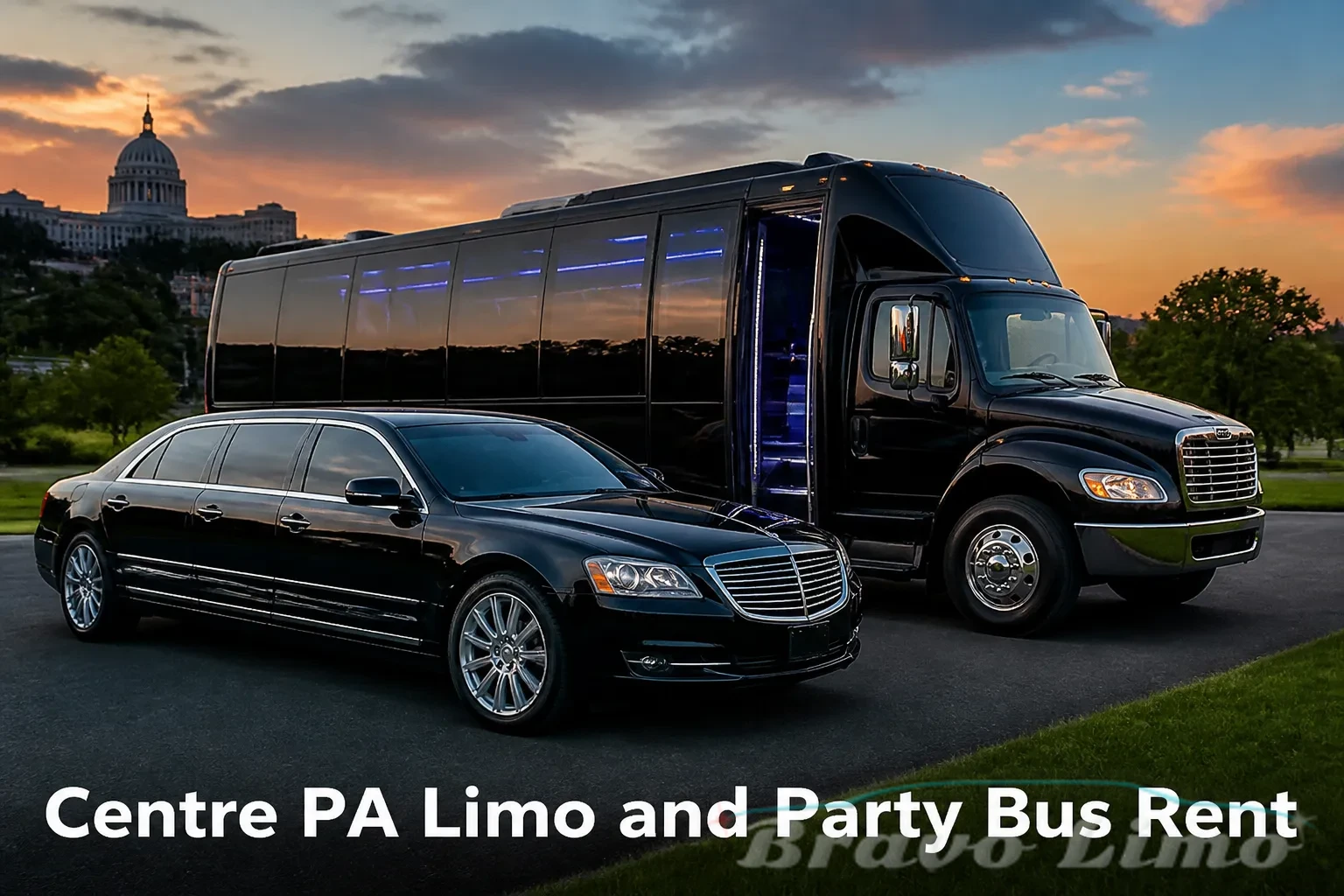 Centre PA Limo and Party Bus Rent