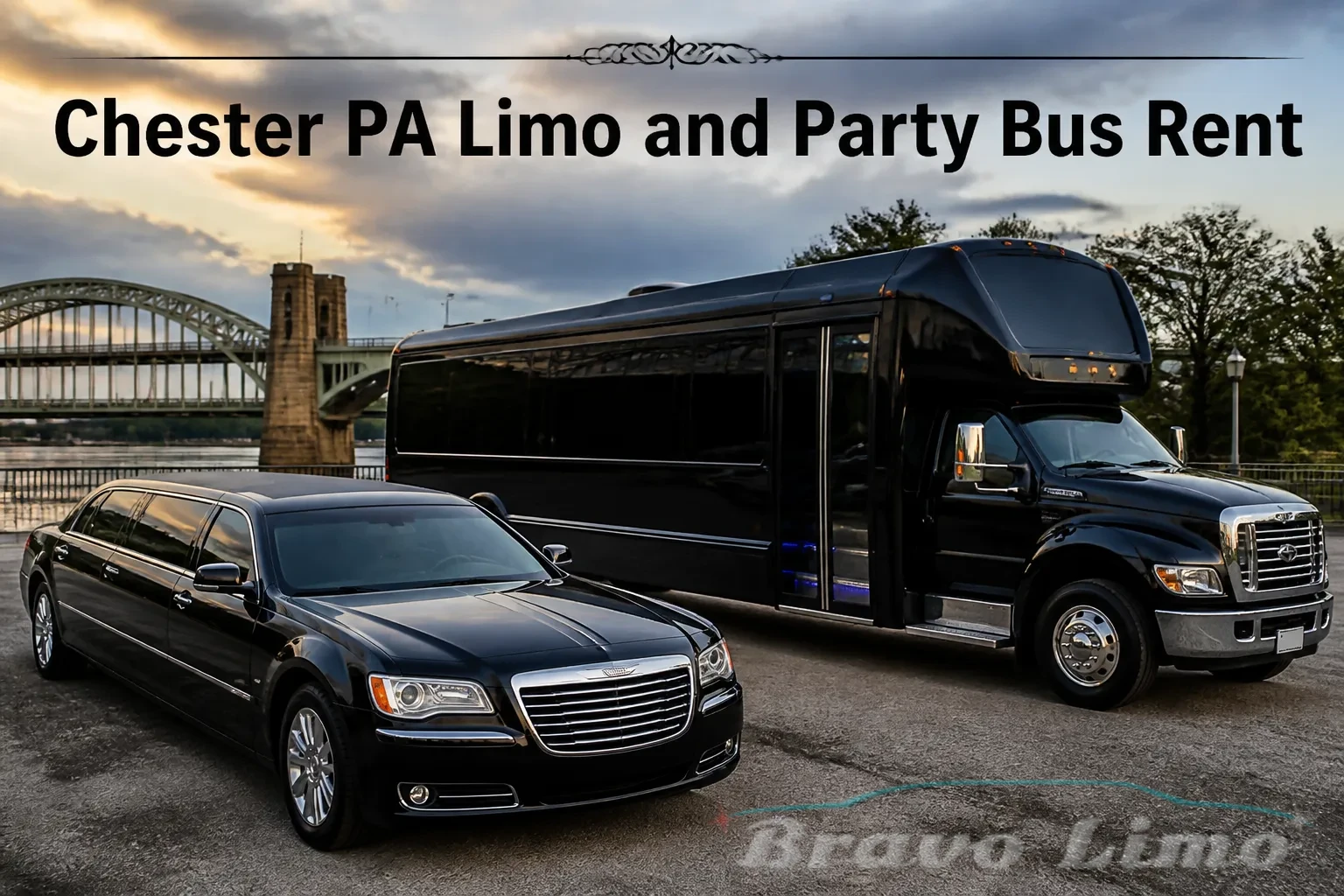 Chester PA Limo and Party Bus Rent