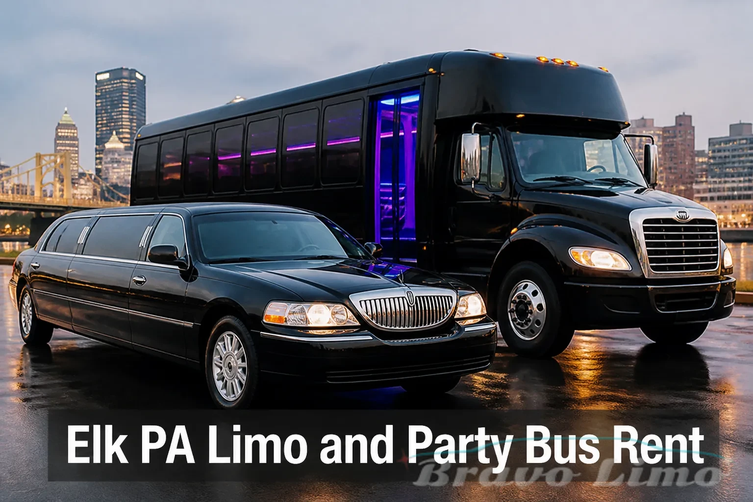 Elk PA Limo and Party Bus Rent