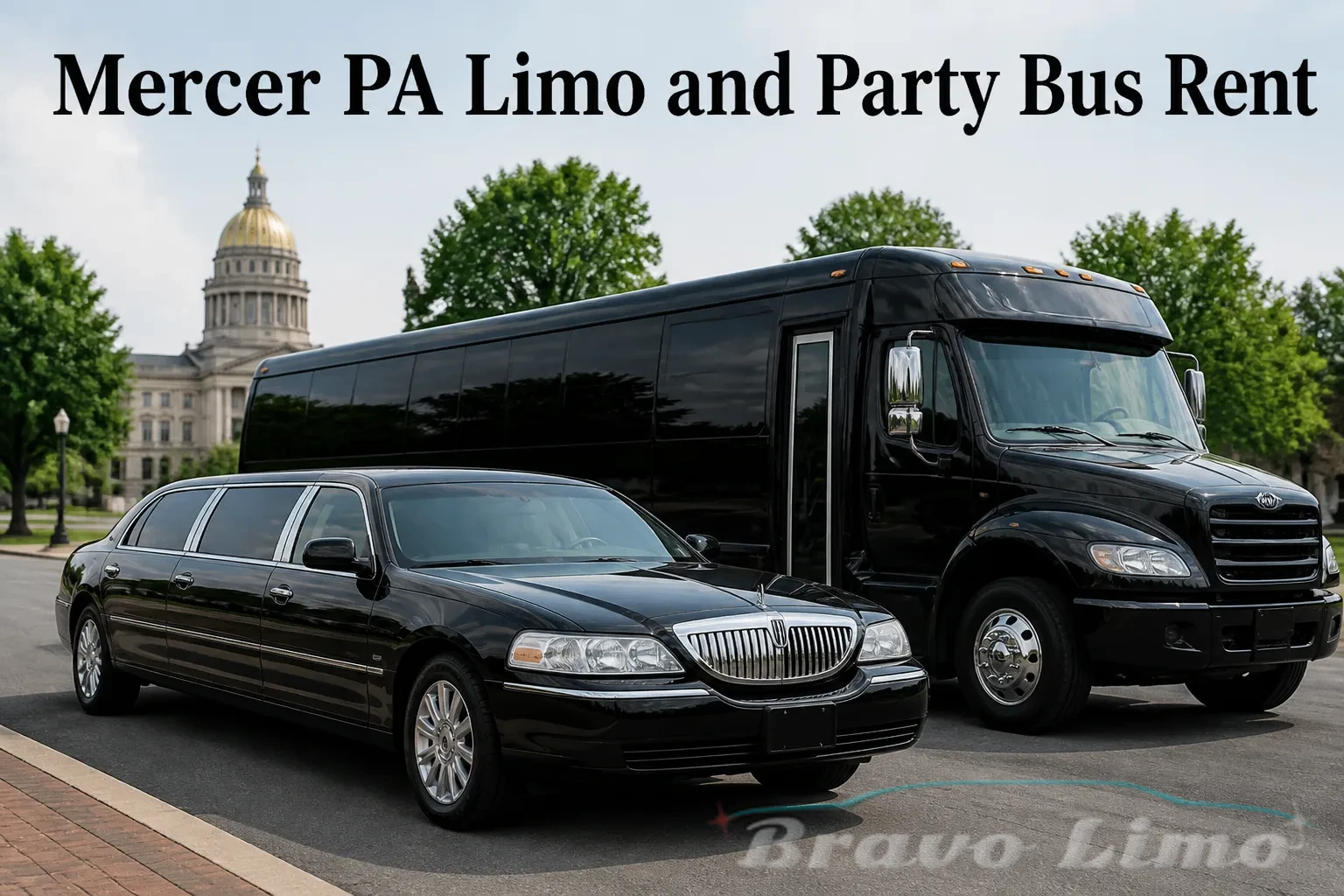 Mercer PA Limo and Party Bus Rent