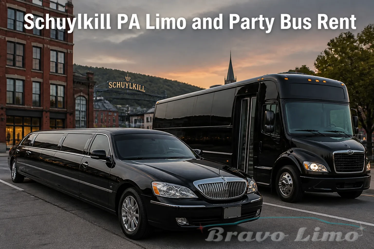 Schuylkill PA Limo and Party Bus Rent