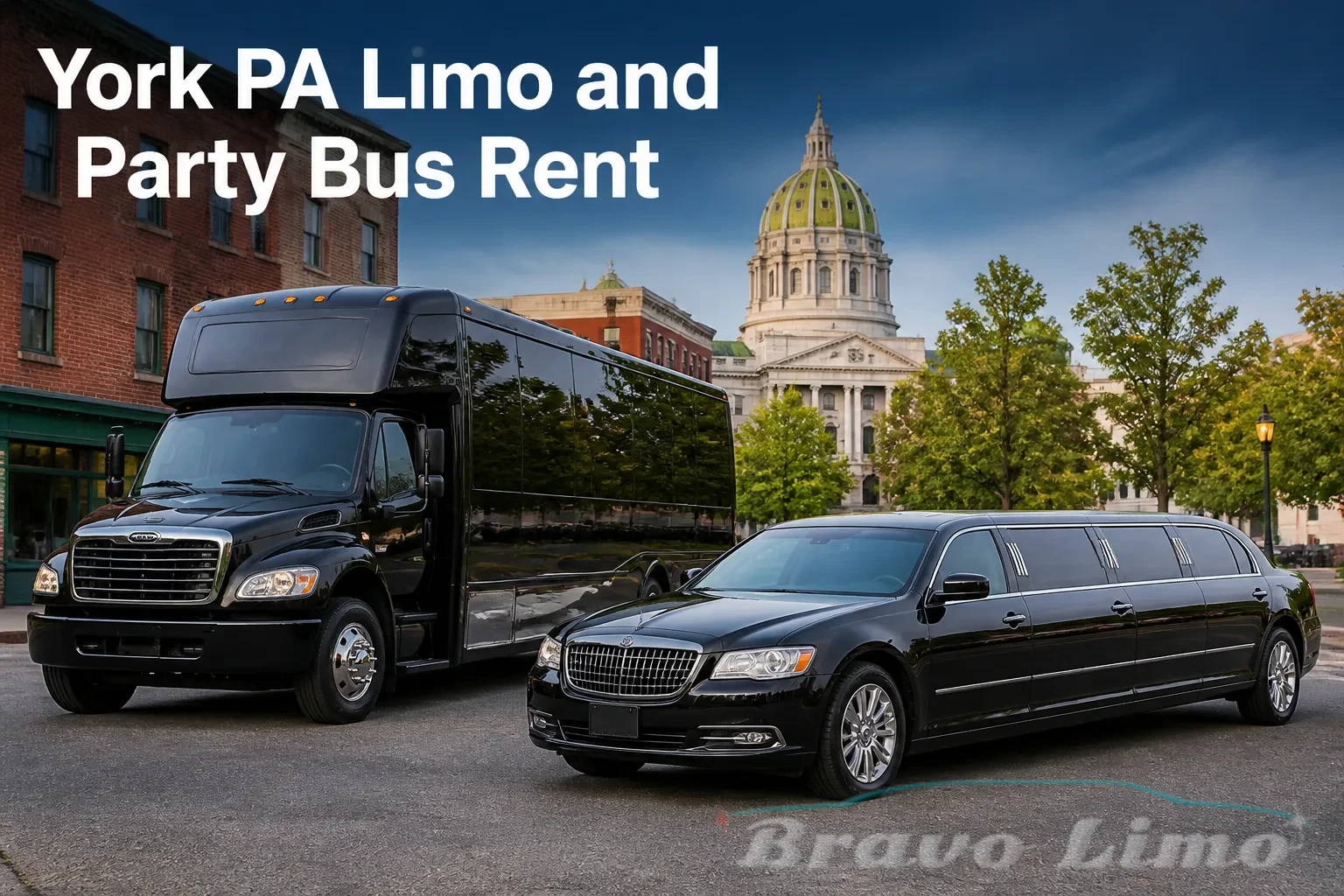 York PA Limo and Party Bus Rent