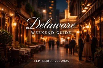 Delaware Events & Limo Guide: This Week Sep 23&ndash;29, 2026