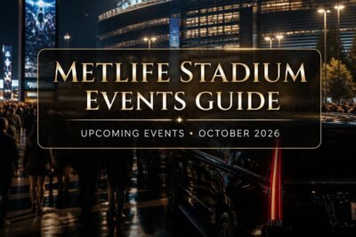 Upcoming MetLife Stadium Events: October 2026 Guide