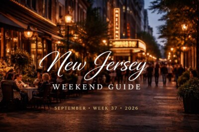 New Jersey Events & Limo Guide: Sep 9&ndash;15, 2026