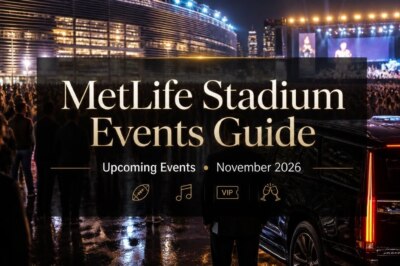 Upcoming MetLife Stadium Events: November 2026 Guide