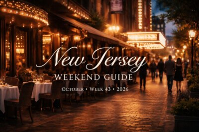New Jersey Limo Guide to Local Events: Oct 23&ndash;29, 2026
